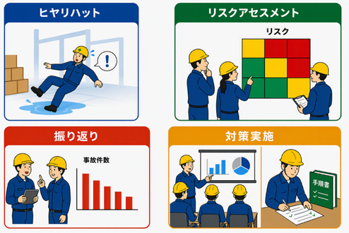 安全活動のサイクル
